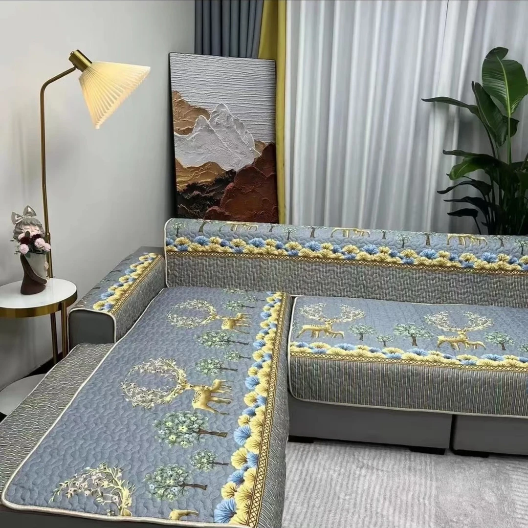 （2025）新款防滑沙发垫，坐垫沙发套沙发套盖布（一套四片）