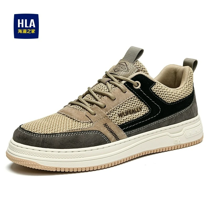 海澜之家男鞋2024夏秋季新款板鞋百搭时尚潮流低帮防滑耐磨休闲鞋