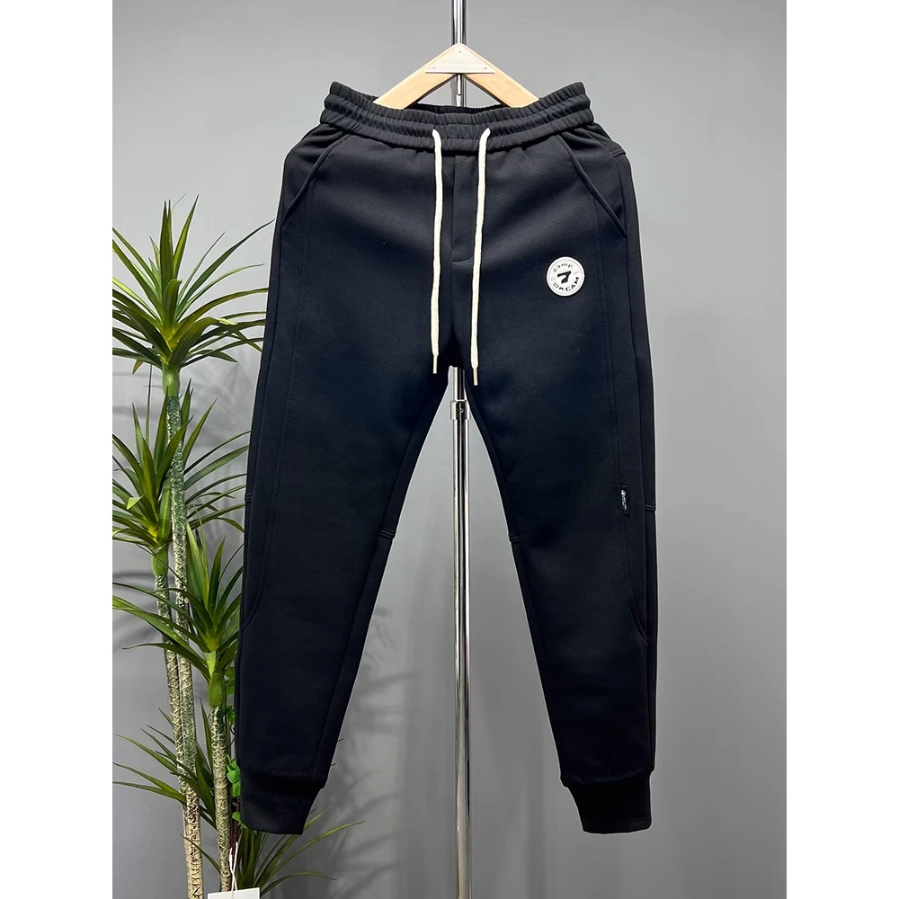 2023秋冬季新款休闲长裤男韩版潮流束脚运动裤痞帅哈伦裤网红卫裤