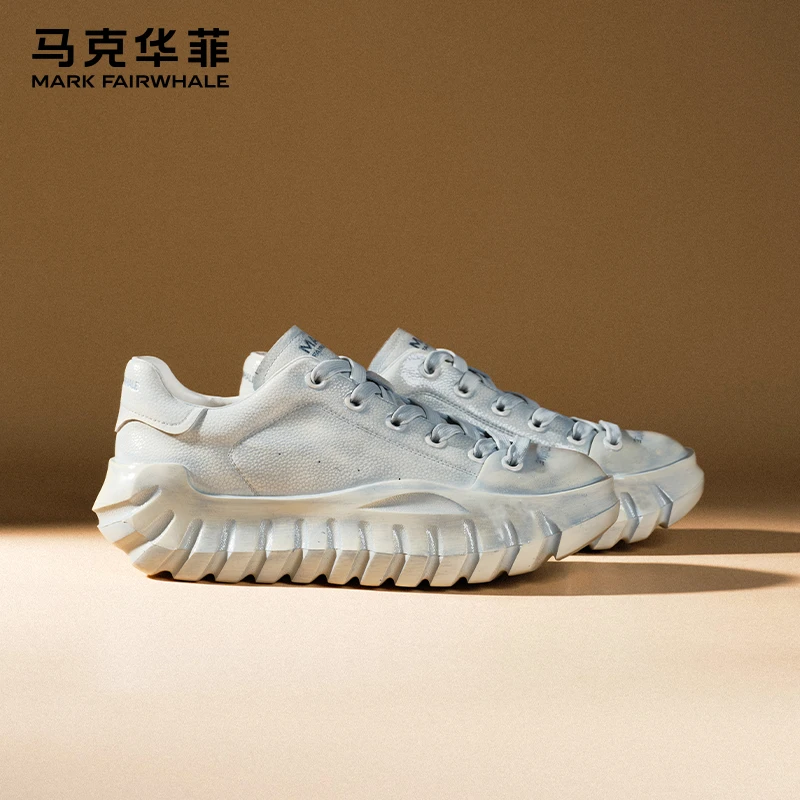 马克华菲老爹鞋男款季男鞋秋款增高鞋男士休闲运动鞋厚底鞋子