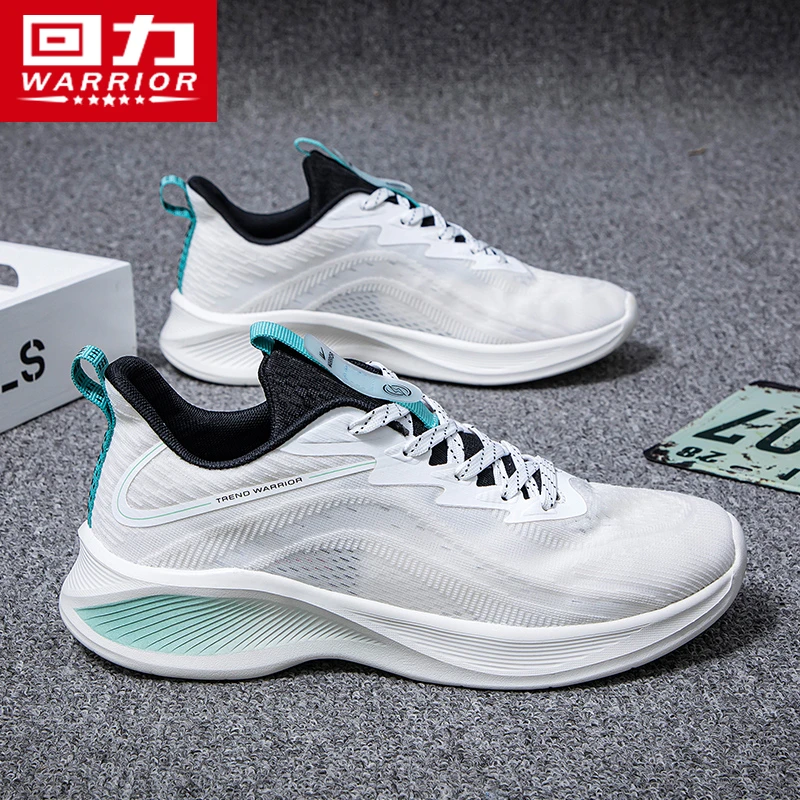 回力男鞋跑步鞋男超轻减震春季透气网鞋子男士网面休闲运动鞋男款