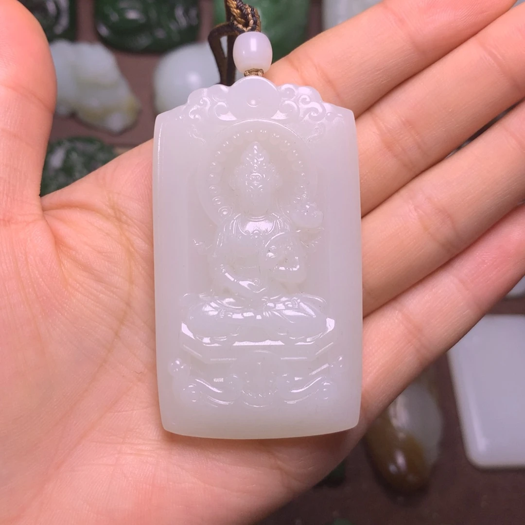 和田玉挂件未镶嵌