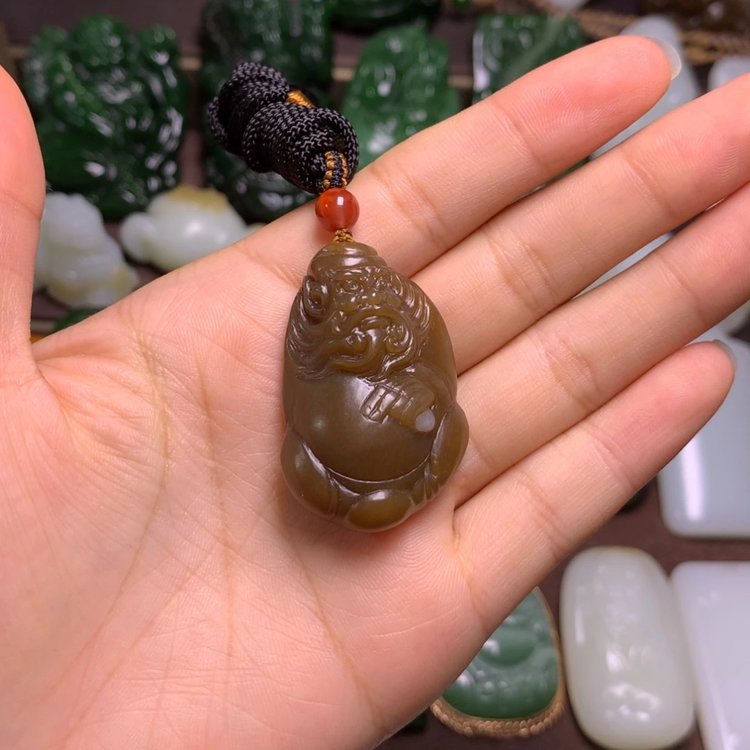 和田玉挂件未镶嵌