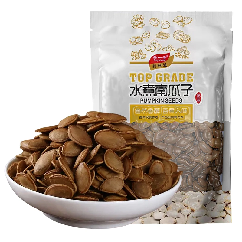 水煮南瓜子休闲零食甄选追剧解馋水煮五香湿南瓜子卤汁南瓜子