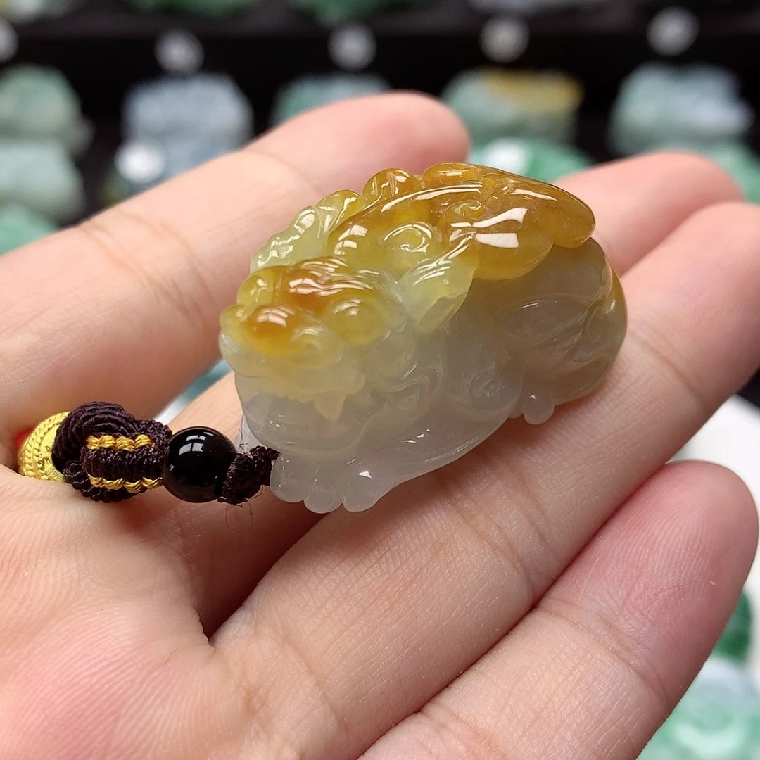 【闪购商品】翡翠颈饰未镶嵌翡翠貔貅
