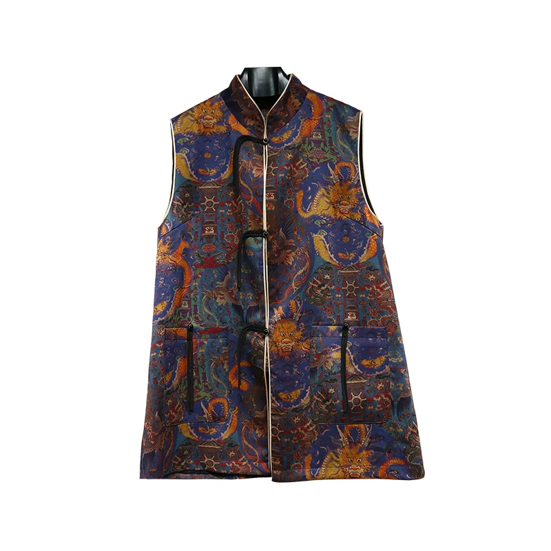 SUOER/娑尔娑尔娑尔龙纹印花重磅上衣SF4SN00569