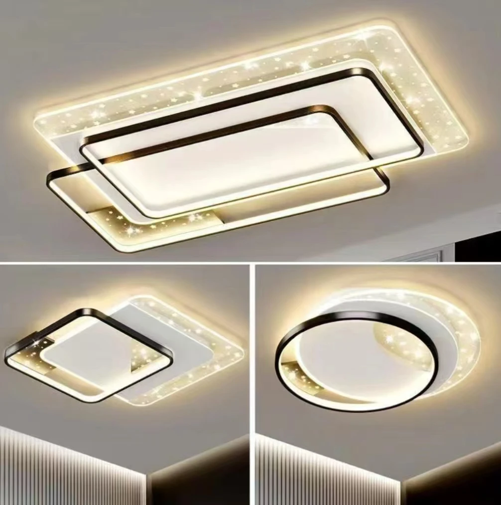 吸顶灯2025年新款现代简约广东中山灯具套餐组合