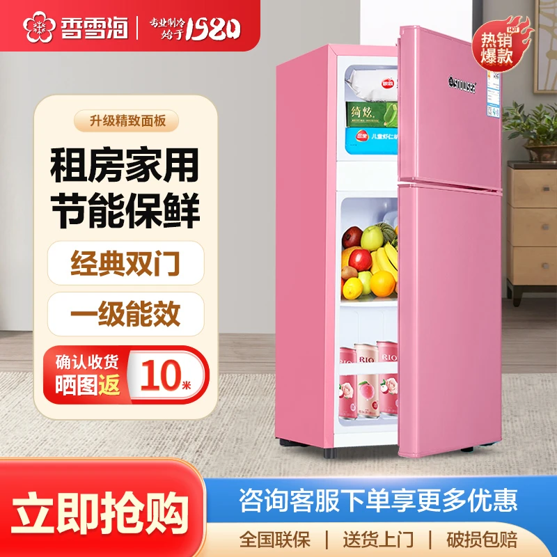 【云卓42L】香雪海小冰箱家用双门冰箱小型出租屋省电王节能电冰箱
