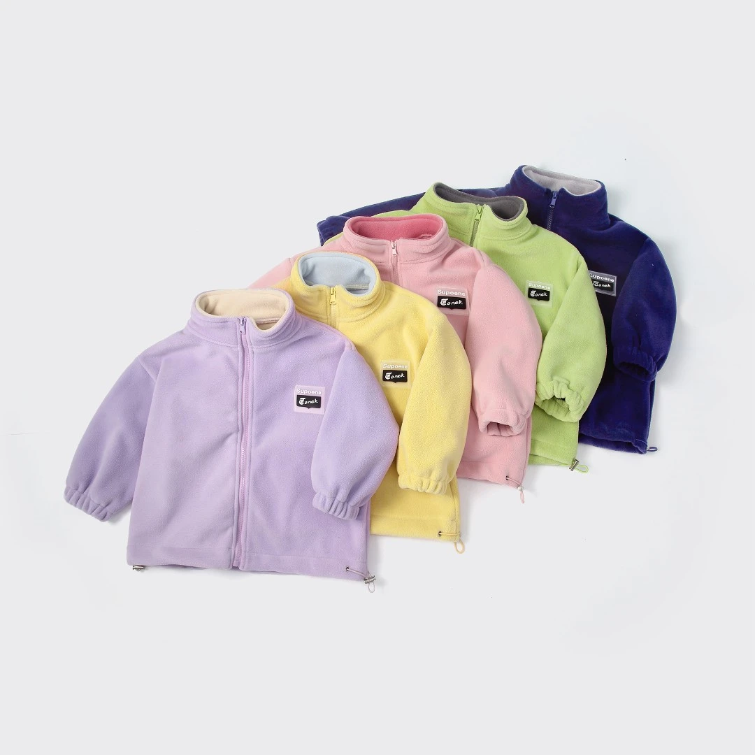 A2【开学穿搭】奥利绒外套3-12岁儿童休闲男女童秋冬外穿衣校服神器