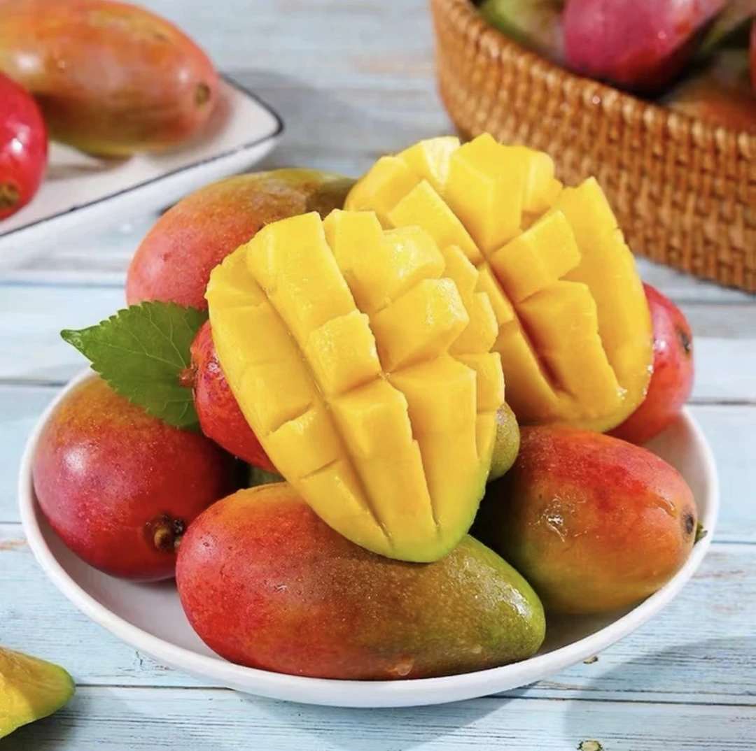 【新店半价】云南贵妃芒果树上熟批发海南新鲜水果应季水果当季
