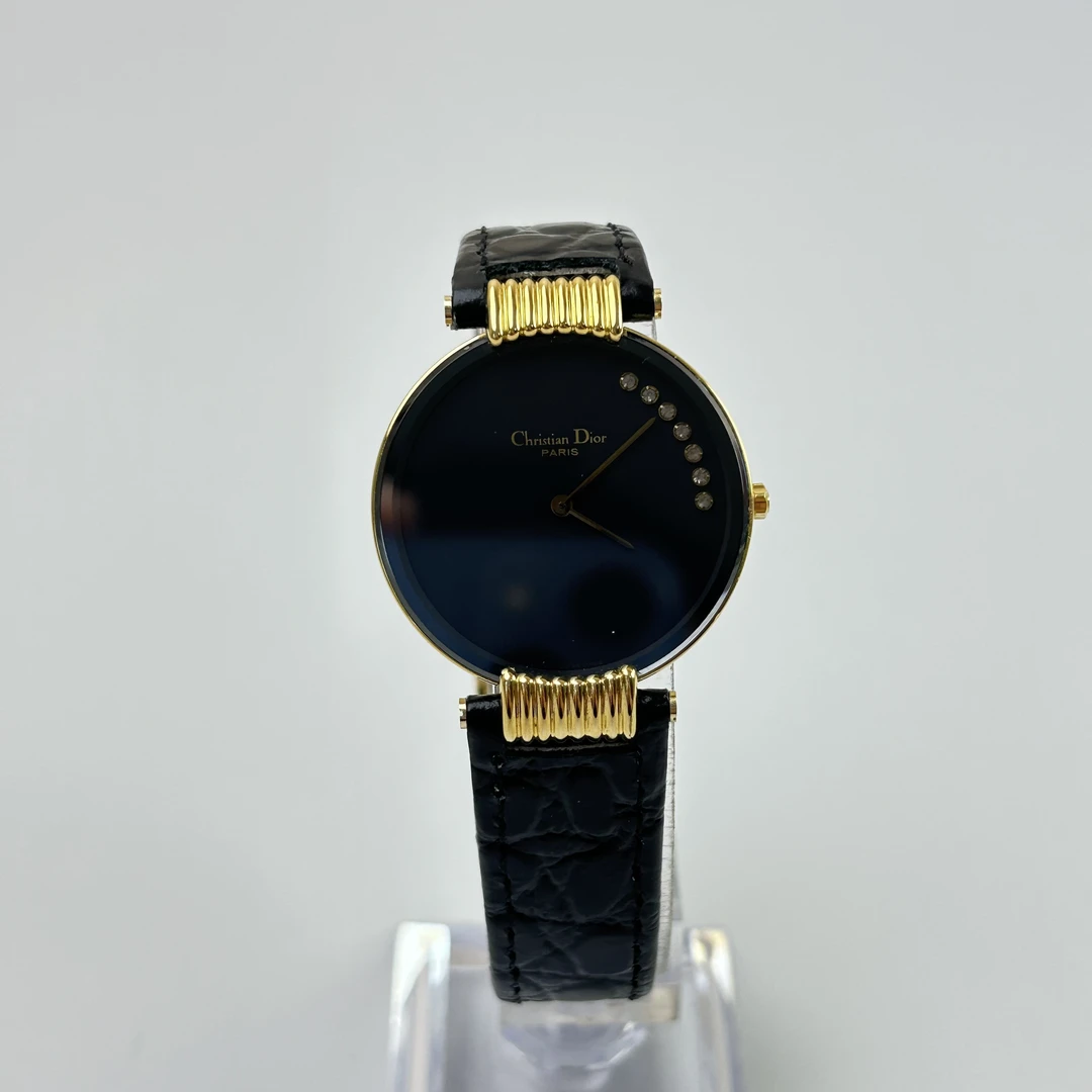 95新 DIOR/迪奥 LQ918/女士石英腕表/表径30mm轻奢镶钻