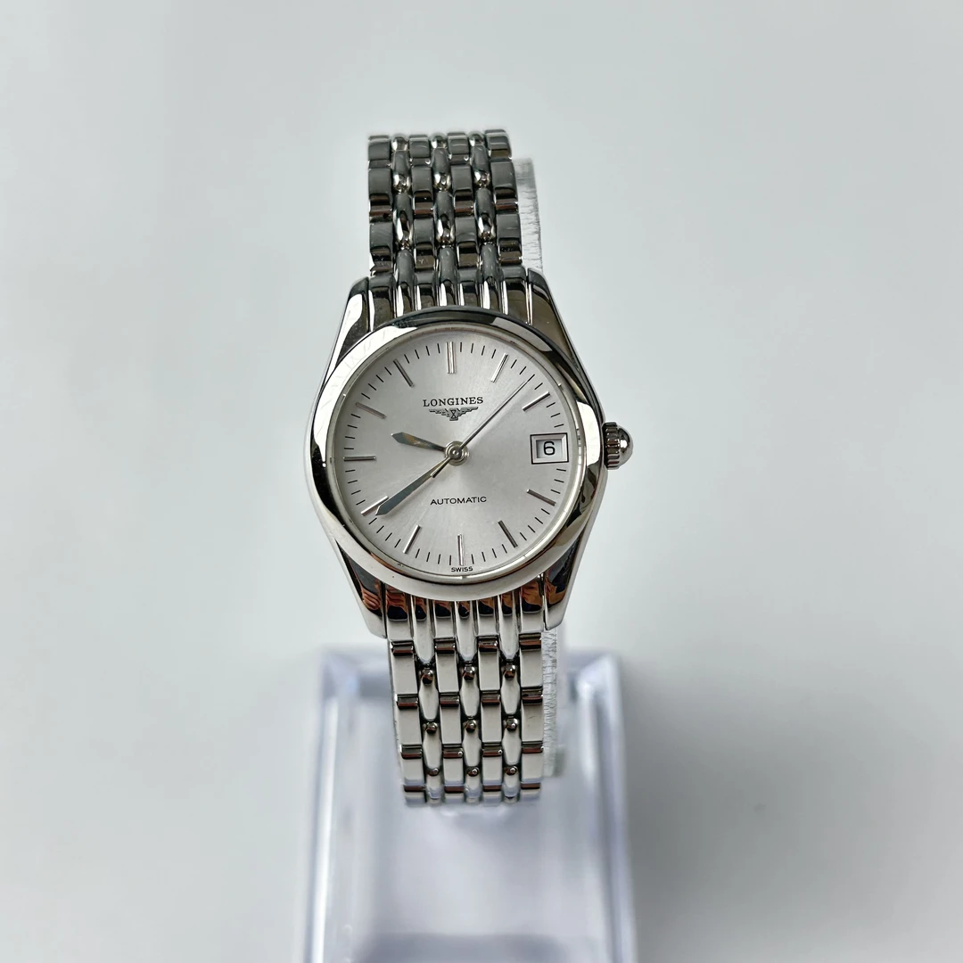 95新 Longines/浪琴 G0288/自动机械瑞士名表/表径25mm气质优雅