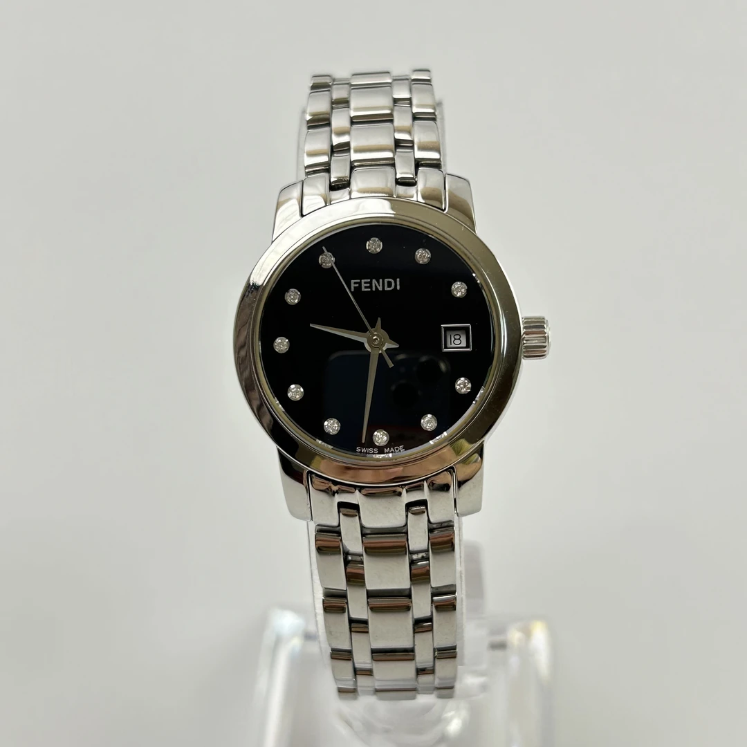 95新 FENDI/芬迪 D2118/女士石英腕表/表径26.5mm时尚气质