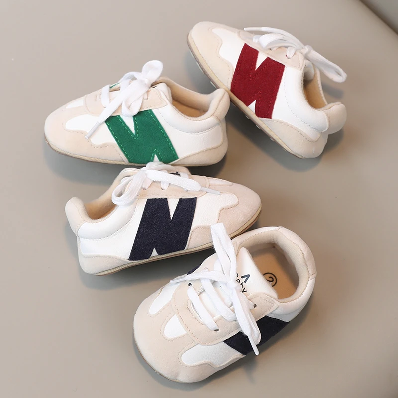 春季新款婴儿学步鞋男女宝宝软底步前鞋0一1岁防掉休闲潮流鞋子