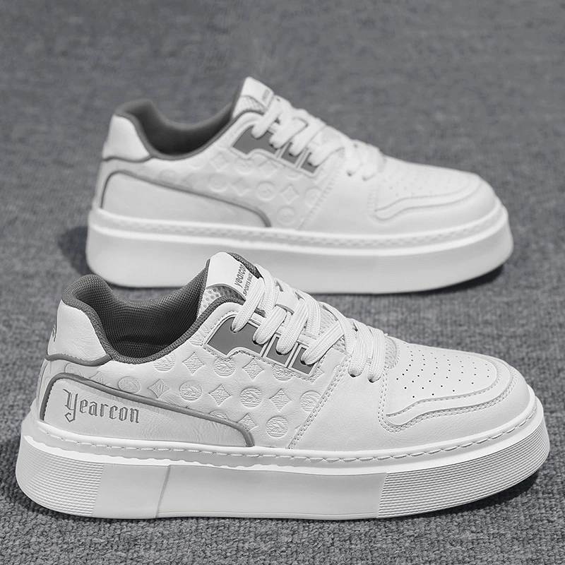 YEARCON/意尔康正品新款百搭男士低帮防滑轻便软底运动休闲板鞋