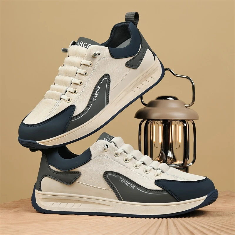 YEARCON/意尔康正品新款男士时尚百搭透气休闲低帮软底阿甘鞋