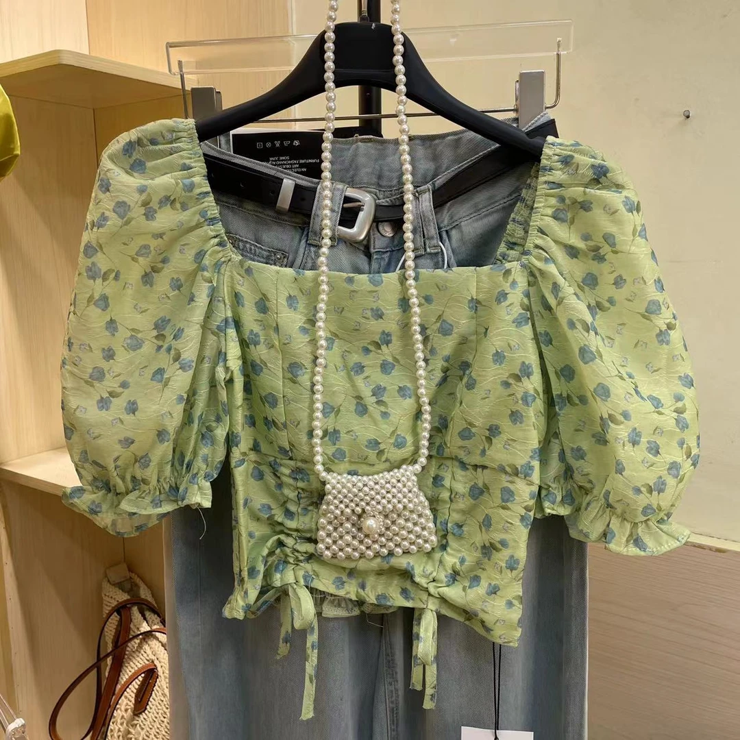 夏季辣妹显瘦上衣（直播间拍切记要备注下单）