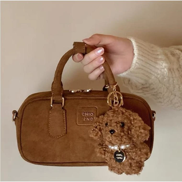 风靡英伦枕头包包女秋冬手提包上班小拎包单肩斜挎包