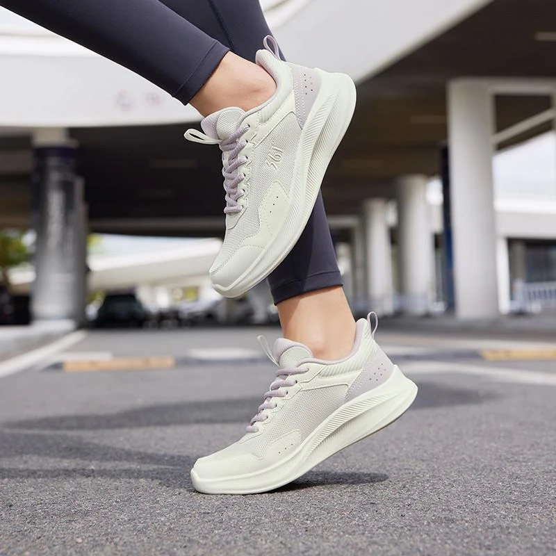 361°女子运动鞋新款夏季轻便透气跳绳休闲鞋子减震软底跑步鞋