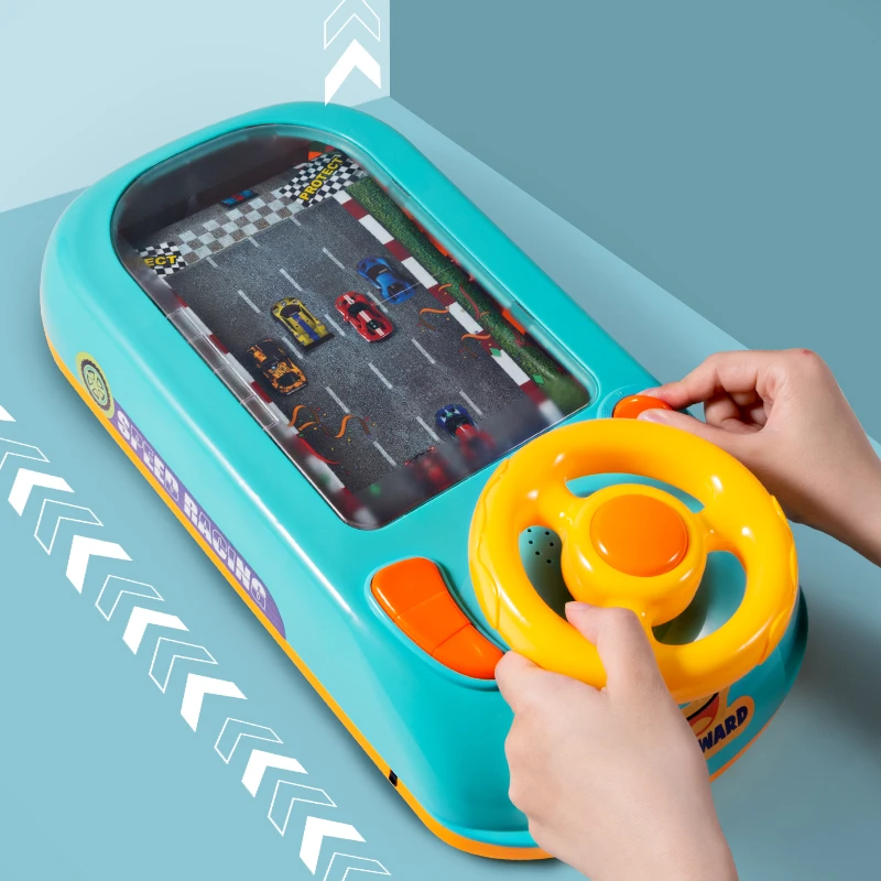 爆款儿童男孩玩具5一7岁3到6益智赛车游戏机生日六一儿童节礼物61