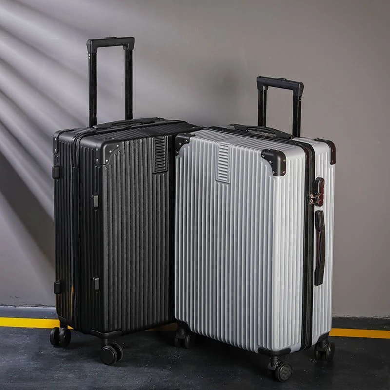 行李箱男复古20寸登机箱24寸学生旅行箱26/28大容量拉杆密码箱ol