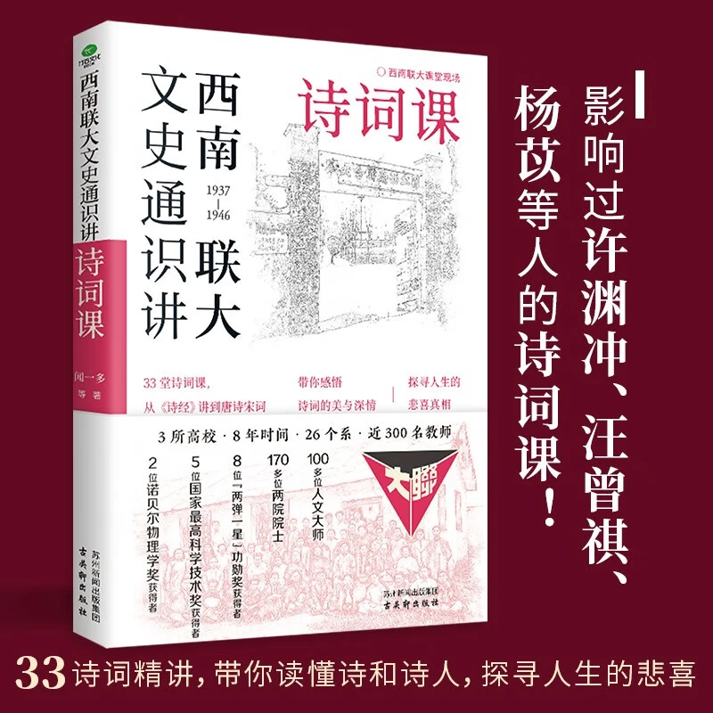 西南联大文史通识讲·出版社诗词课 诗词精讲 带你读懂诗和诗人 SS