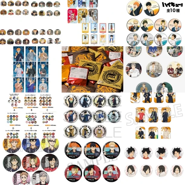 【排球少年】混池大乱斗！！有VBC 浮雕 全30种
