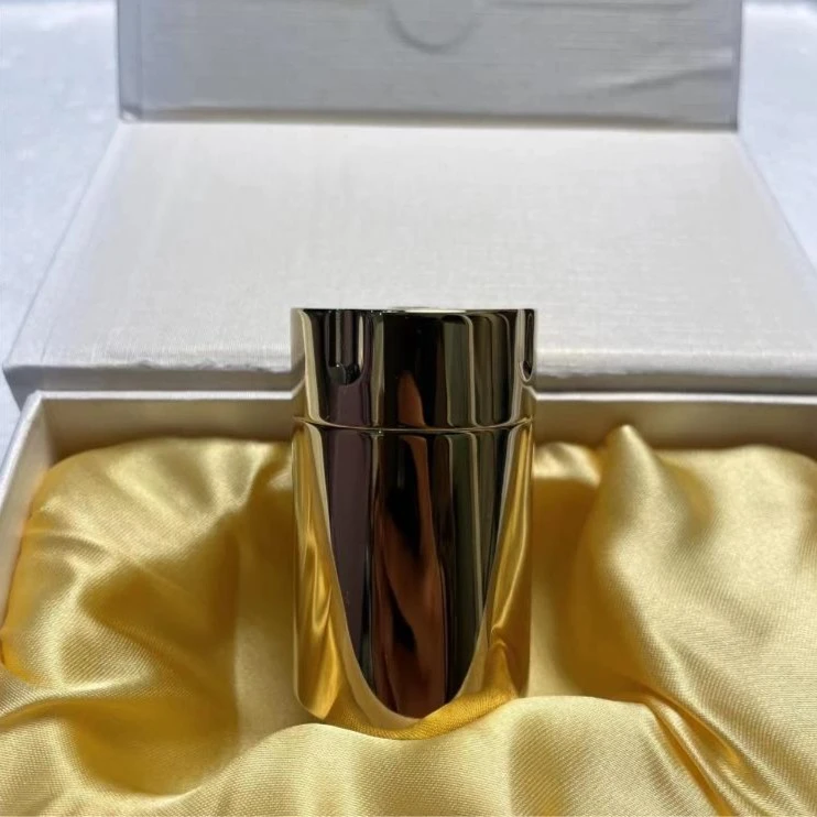 【铜鑫蓬鸿阁】铜工艺品PVD镀金铜签罐摆件复古铸造