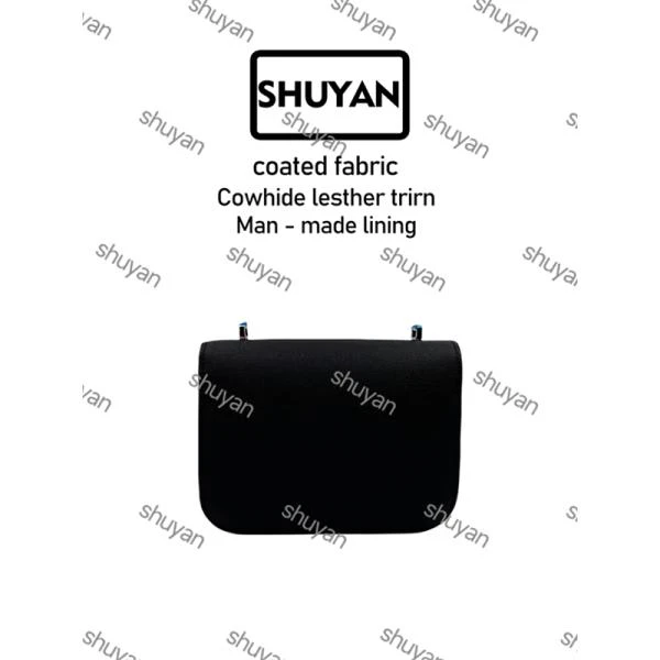 姝宴手工打造真皮女士新款包TA0074黑色银扣K