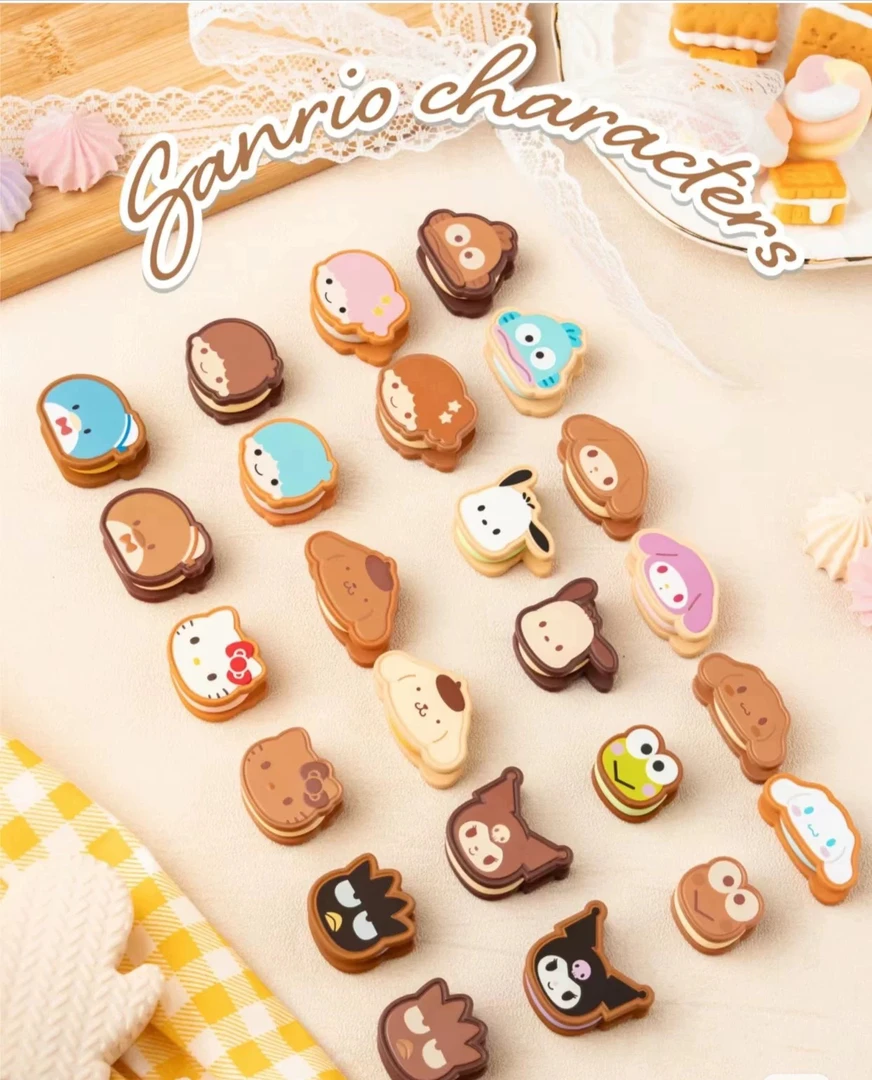 （拆袋）三丽鸥夹心饼干系列萌粒盲袋