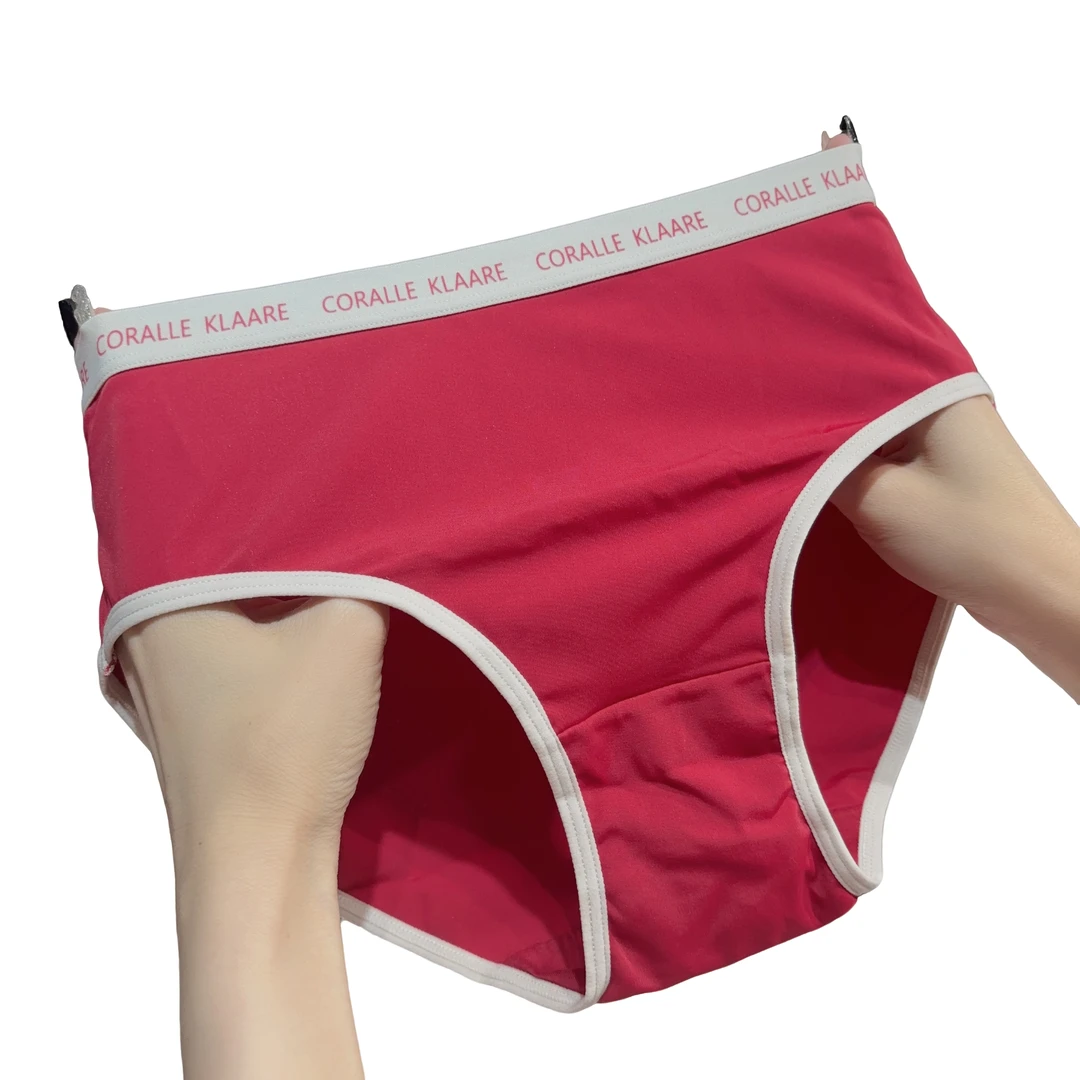 ［3条装］85583红装素裹 中腰舒适女士内裤 （75-120斤）