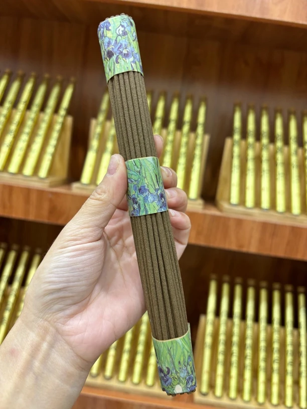 收藏級-芽庄软油霸王白棋楠线香50g 沉水料 糯种結油