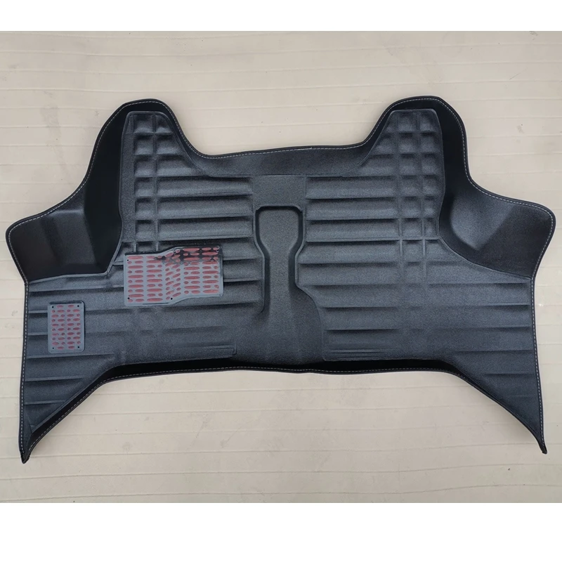 五菱之光小卡 微卡单排双排小货车脚垫荣光小卡车前排皮革地垫