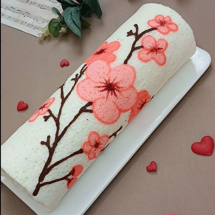【预售】花之韵系列蛋糕卷课程(3月12日前更新完）