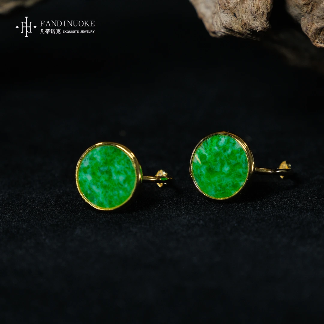 【加加专属】28 MJ8699-S925银镶嵌翡翠戒指-多样性发一件-14mm