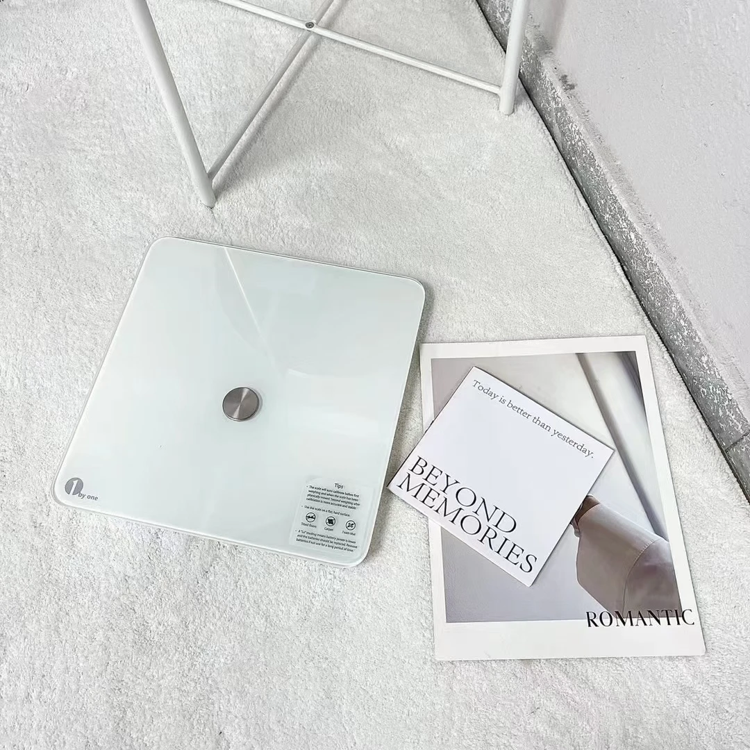 【外贸原单】1 BY ONE无线智能蓝牙体脂称 1个