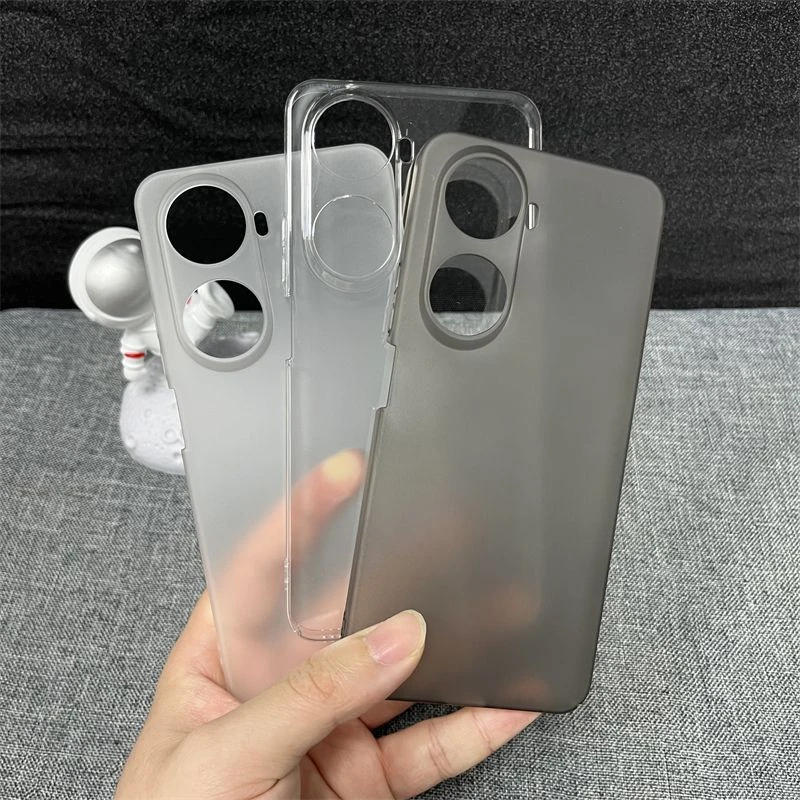 适用华为nova11se手机壳肤感磨砂NOVA11SE保护壳全包硬壳透明黑白