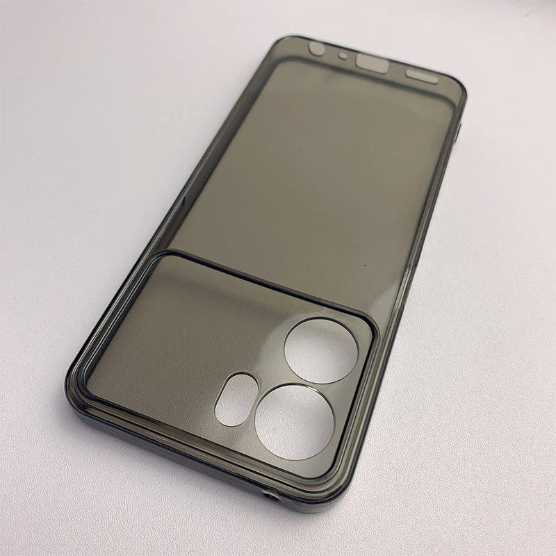 适用OPPOK10手机壳透黑K10Pro保护套透明全包边防摔软胶直边软壳
