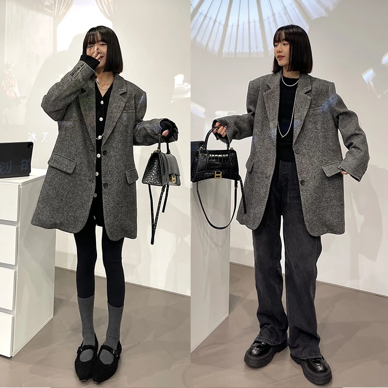 买手设计师定制款百搭设计感羽绒服外套          YYW1122