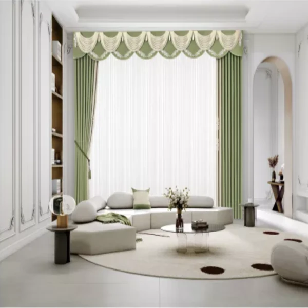 帘邑 315-918-128高端定制成品雪尼绒窗帘