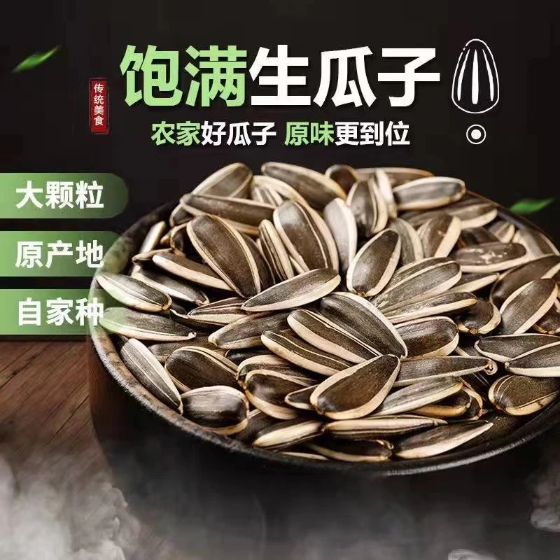 2023新货葵花子原味瓜子炒熟大颗粒瓜子朋友聚会甄选皮薄甄选