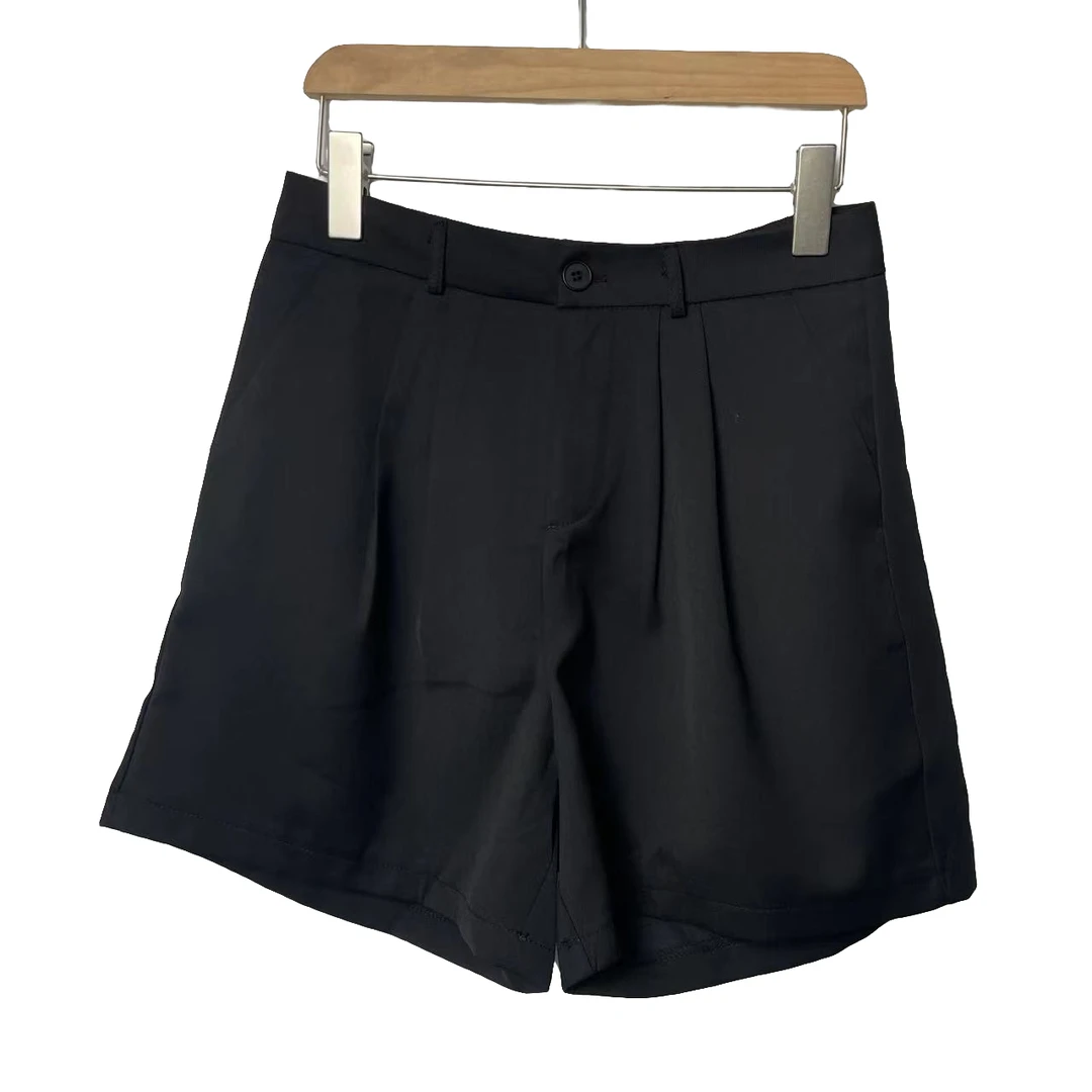 84B2173夏季四分裤女高腰显瘦气质短裤