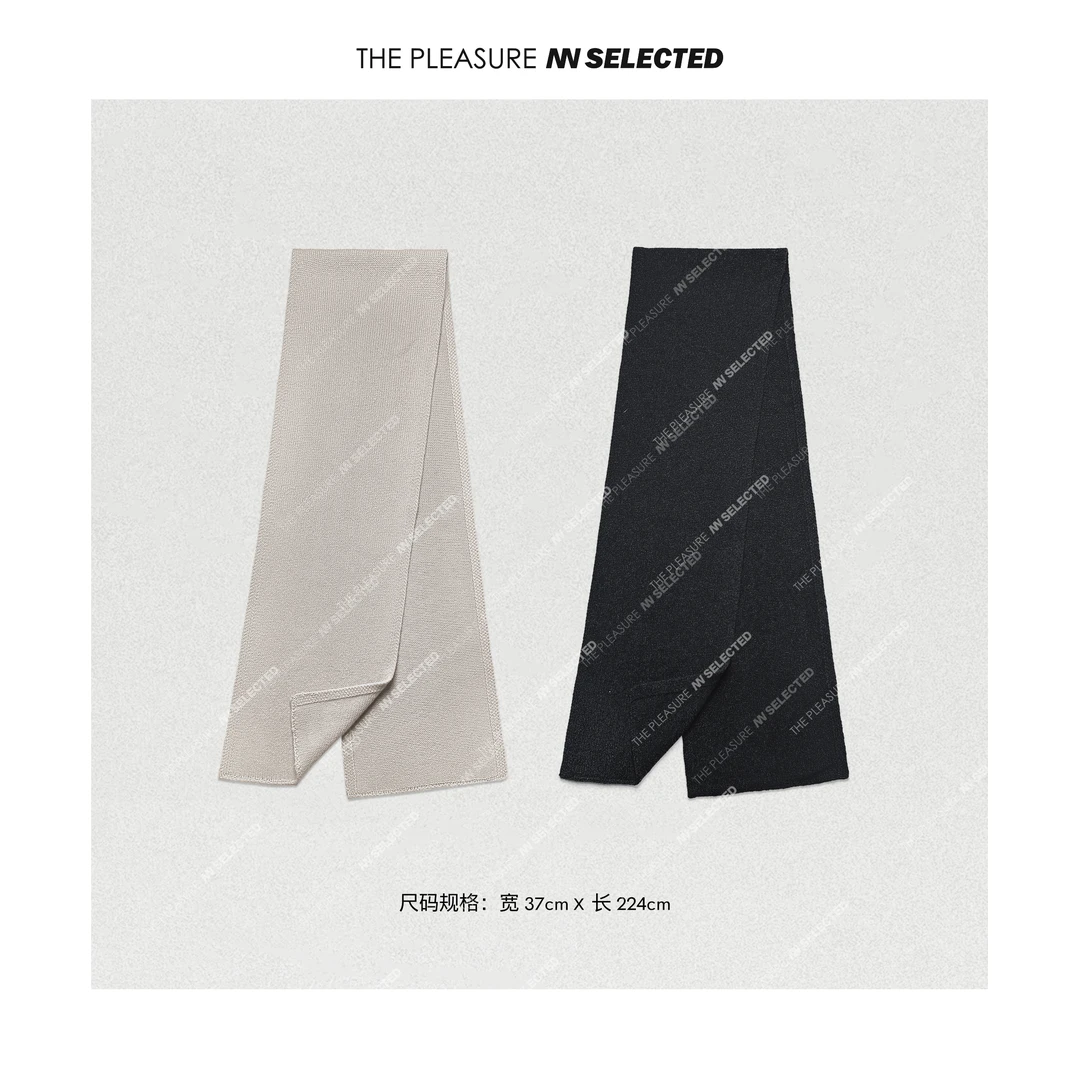 NiannNiann 小众设计灵感搭配精致柔软羊毛围巾 14574