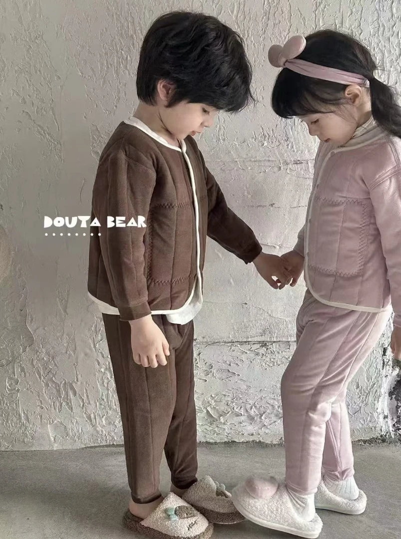 【小p孩】备注编码 马甲外套加绒裤子厚冬款