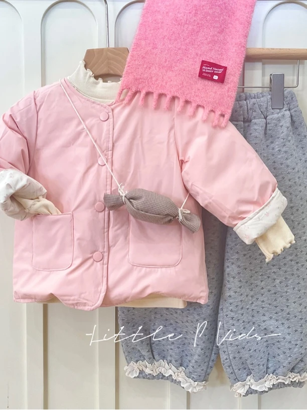 【直播间备注编码下单】时尚中小童秋冬加厚保暖套装洋气穿搭