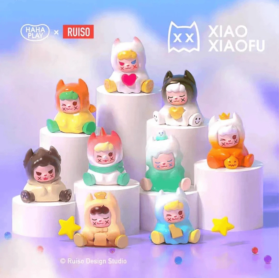 拆盒【XXFu小小弗森林甜点日记许愿】潮玩盲盒公仔摆件玩具礼物