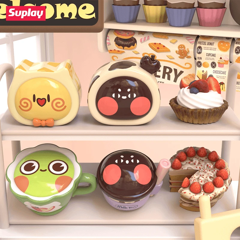 【拆盒】Suplay红小豆午后甜点系列迷你盲袋手摆件女生可爱生日礼物