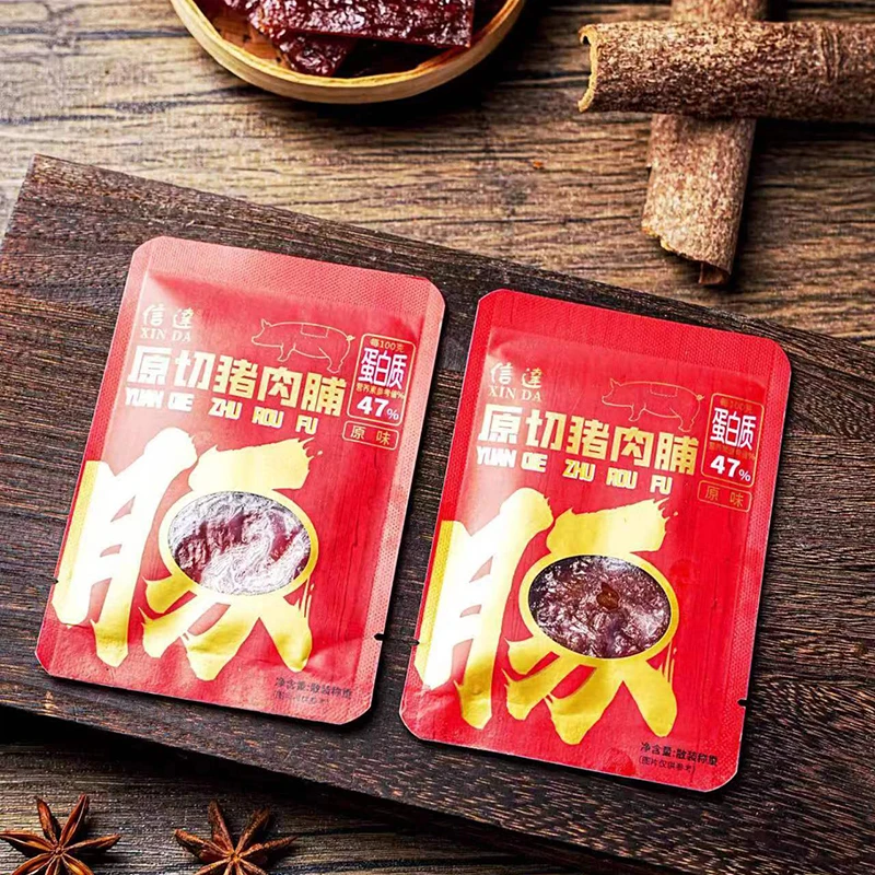 信达原切猪肉脯原味 散装称重猪肉干肉脯 高蛋白品质肉类即食零食