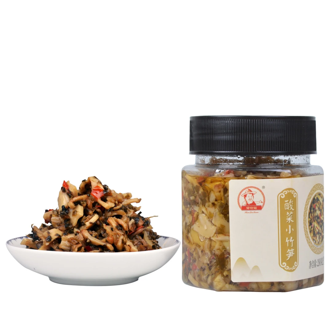 小笋酸菜280g下饭菜酱拌饭拌面炒饭湖南浏阳特产即食脆爽香辣