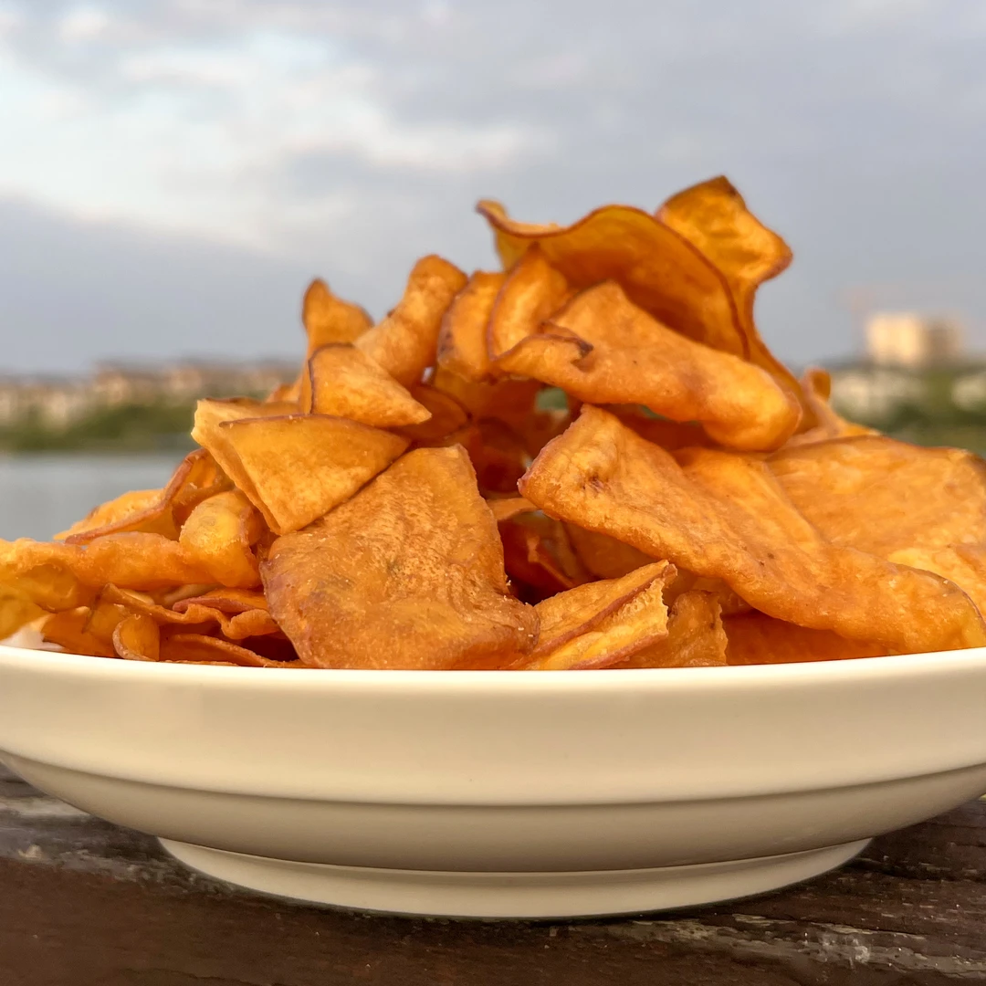 乡里红薯片110克瓶装即食原味油炸地瓜片湖南浏阳特产休闲零食